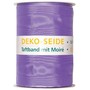 Dekoband Dekoseide Taft mit Moire Tischband 100mm 10m Hochzeit Feier Schleife