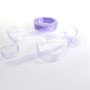 Dekoband Organza B 25mm L 25 m Schleifenband Organzaband Schleife Band Hochzeit