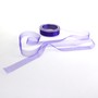 Dekoband Organza B 25mm L 25 m Schleifenband Organzaband Schleife Band Hochzeit