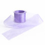 Dekoband Organza 70 mm x 25 m - Transparentes Schleifenband & Organzaband f�r Hochzeit, Tischdeko & Geschenke