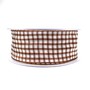 25m Dekoband kariert 40mm Antennenband Schleifenband Geschenkband Band Karo