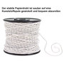 100m Papierdraht D 2mm Papierdekodraht Papierkordel auf Spule