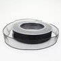 20m Dekoband Chiffon Organza mit Drahtkante 25mm breit