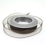 20m Dekoband Chiffon Organza mit Drahtkante 25mm breit