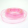 20m Dekoband Chiffon Organza mit Drahtkante 25mm breit