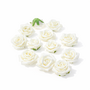 12 Rosenbl�ten 5 cm Schaumrosen Rosenk�pfe Foam Bl�tenk�pfe Streudeko Basteln