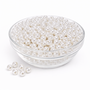 Kunstperlen 300g Wachsperlen Rundperlen 2mm Loch Bastelperlen Gro�pack