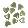 10 Herzen 22mm Herz Acryl Perlmutteffekt Streuteile Deko Hochzeit Tischdeko