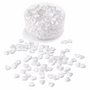 800 Herzen Stoff gl�nzend 12mmx13mm Klebepunkt Streudeko Streuherzen Hochzeit