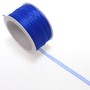 50m Antennenband Organza 6mm breit mit Webkante Dekoband Schleifenband