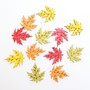 72 Herbstbl�tter Streuteile Holz 4 Farben ca.2,5cm Herbstlaub Herbst Bl�tter 