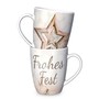 Becher Tasse Kaffeetasse f�r Dich :-) Frohes Fest 250ml 