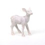 Rehkitz Reh Bambi stehend H 7cm Polyresin Herbst Hirsch Figur