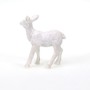Rehkitz Reh Bambi stehend H 7cm Polyresin Herbst Hirsch Figur