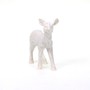 Rehkitz Reh Bambi stehend H 7cm Polyresin Herbst Hirsch Figur