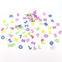 108 Zahlen Buchstaben Mix bunt Streuteile Moosgummi Einschulung ABC Alphabet 123