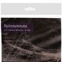 Spinnennetz wei� mit 2 schwarzen Spinnen Polyester Halloween 20gr