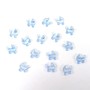 16 Kinderwagen Wiegen 3,5cm Acryl Streuteile Taufe Geburt Baby Deko Tischdeko