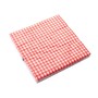 20 Servietten Karo Muster kariert 3-lagig 33x33cm Papierservietten Tissue hellgr�n