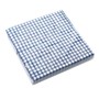 20 Servietten Karo Muster kariert 3-lagig 33x33cm Papierservietten Tissue hellgr�n