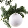 Weihnachtskugel Schneeball 18cm Kunststoff Kugel 180mm Weihnachten Winter H�nger