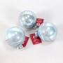 12 Christbaumkugeln Ringel Glas Weihnachtskugeln Kugeln 75mm edel