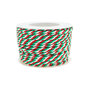 25m x 4mm Kordel 3-farbig Dekoschnur Dekokordel Schnur Seil 