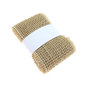 2m x 60mm Juteband Jutestr�ngchen Geschenkband Gitterband Jute Deko Band 