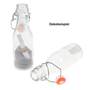 B�gelflasche 250ml H20cm 6cm Glas Flasche Dekoflasche B�gelverschlu� Glasflasche
