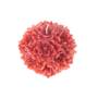 Kerze Blumen Ball  rot 11cm Brenndauer ca. 82h Kugelkerze Ballkerze Blumenkerze