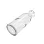 Flasche ca 150ml H14cm 4,8cm klar Glas Vase Milchflasche Blumenvase Dekoflasche