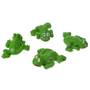 36 Fr�sche gr�n 2,9x2cm mit Klebepunkt Frosch Polyresin Klebefrosch Streuteile
