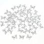 48 Metall Schmetterlinge silber ca.3,6x2,7cm Butterfly Schmetterling Streu Deko