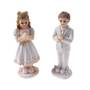 Kommunionskind Kommunion M�dchen o Junge ca 10cm wei� Figur Polyresin Kommunionsdeko