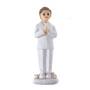 Kommunionskind Kommunion M�dchen o Junge ca 10cm wei� Figur Polyresin Kommunionsdeko