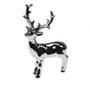1 Hirsch stehend ca 16x12cm  o. liegend 11x11cm Porzellan Elch Hirschfigur Reh