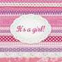 20 Servietten It�s a Girl Boy 3-lagig 33x33cm Junge M�dchen Geburt Taufe baby Tissue