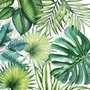 20 Servietten Bl�tter Tropen Tropical Leaves 3-lagig 33x33cm Tissue Amazonas Dschungel 
