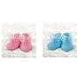 20 Servietten Babyschuhe Baby Schuhe Booties 3-lagig 33x33cm Junge M�dchen Geburt Taufe