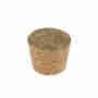 8 Korken klein ca H19mm 22-24mm z.B. f�r Milchflaschen Stopfen St�psel Deckel Kork