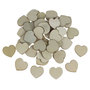 50 Herzen Holz Scheiben 4cm Herz Namenschild Platzkarte Hochzeit Streu Deko Basteln