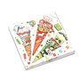 20 Servietten Schult�te 3-lagig 33x33cm Tissue Einschulung ABC Schule Zuckert�te