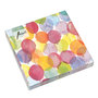 20 Servietten bunte Luftballons 3-lagig 33x33cm Tissue Aquarell Ballons Feier