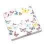 20 Servietten bunte Schmetterlinge 3-lagig 33x33cm Tissue Garten Natur Butterfly