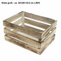 3er Set Holzkisten Holzbox Dekokiste Bretterkiste Obstkiste Apfelkiste Weinkiste