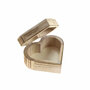 Herzbox Geschenkbox Holz ca9x8x4,5cm beschriftbar Schmuck Schatulle Holzbox Herz