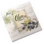 20 Servietten Olive Garden 3-lagig 33x33cm Tissue Oliven Italien Italia Toskana Antipasti