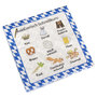 20 Servietten Bayerisch Schnellkurs 3-lagig 33x33cm bayrisch Oktoberfest Wiesn