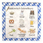 20 Servietten Bayerisch Schnellkurs 3-lagig 33x33cm bayrisch Oktoberfest Wiesn