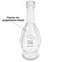 Minivase Flasche ca 16,5x6cm schlanke Bauchvase Oliven Mini Vase f. Etikett